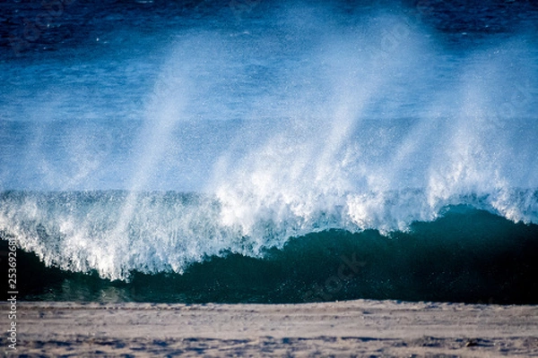 Obraz storm over the sea