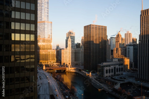 Obraz Chicago Stadtlandschaft 