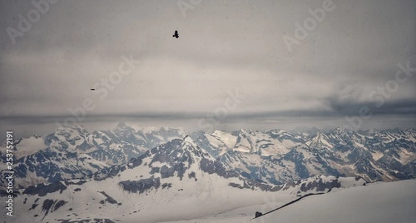 Fototapeta winter mountain landscape