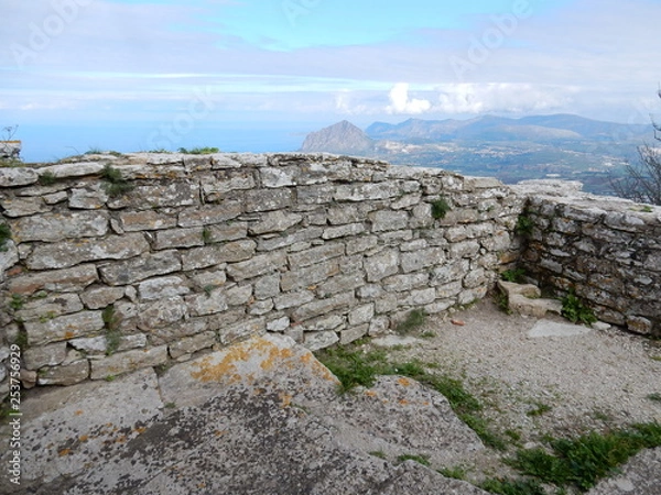 Fototapeta エリチェ　シチリア