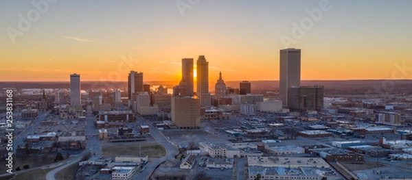 Obraz Tulsa Sunset