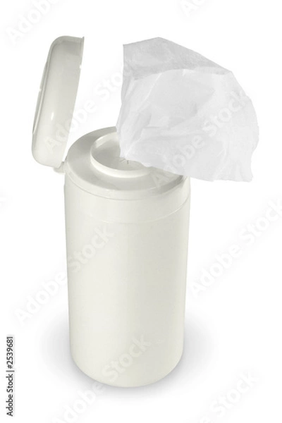 Obraz screen cleaning tissue