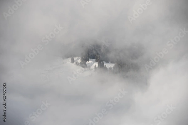 Fototapeta When the clouds open up