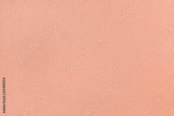 Fototapeta Texture of dark orange paper with roughness and embossed close-up. Blank background for layouts.