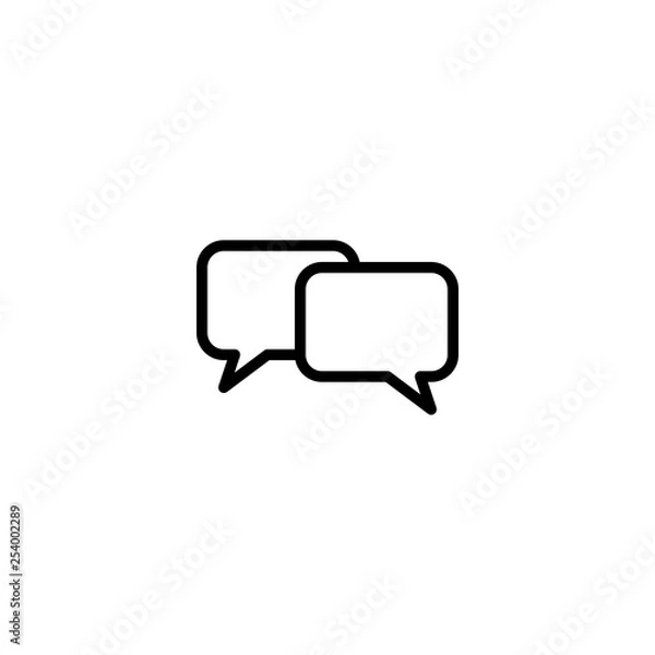 Fototapeta Message icon. Inbox sign