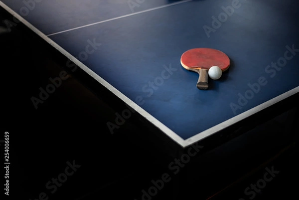 Fototapeta Racket Table tennis