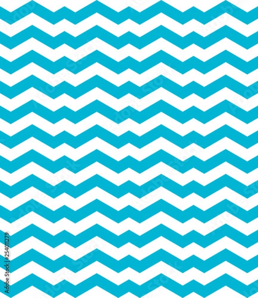 Fototapeta Seamless geometric pattern. Linear zig zag background. Infinity geometric pattern. Vector illustration.