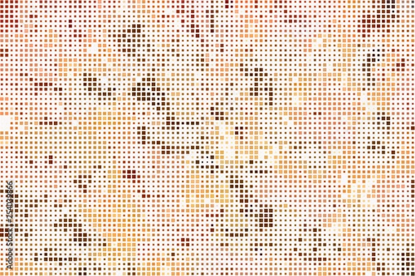 Fototapeta Abstract color halftone pattern