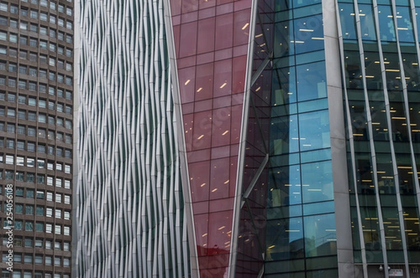 Obraz Skyline architectural detail in London, England.