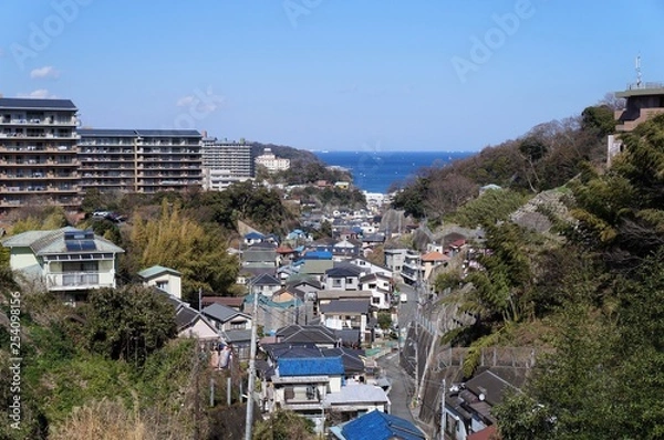 Obraz 谷戸の町並み（横須賀市吉倉町）