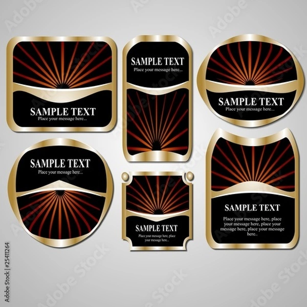 Obraz Etichette Moderne