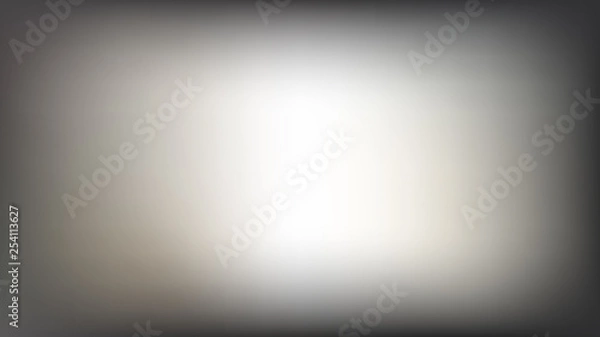 Fototapeta Vector blur background with central light gradient