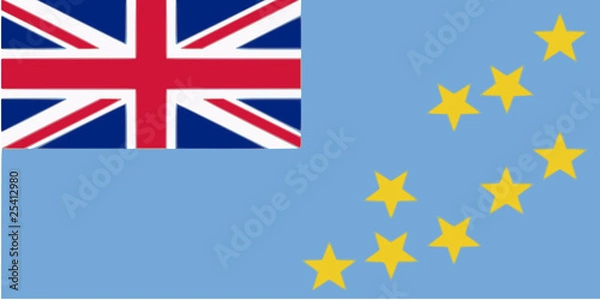 Obraz Drapeau du Tuvalu