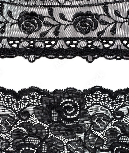 Obraz Collage lace with pattern in the manner of flower