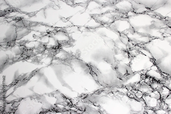 Obraz White Marble Background. marble texture with natural pattern for background