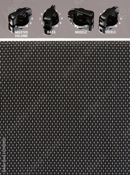 Fototapeta Guitar amplifier background