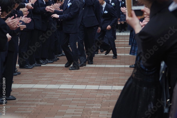 Obraz 日本　卒業式