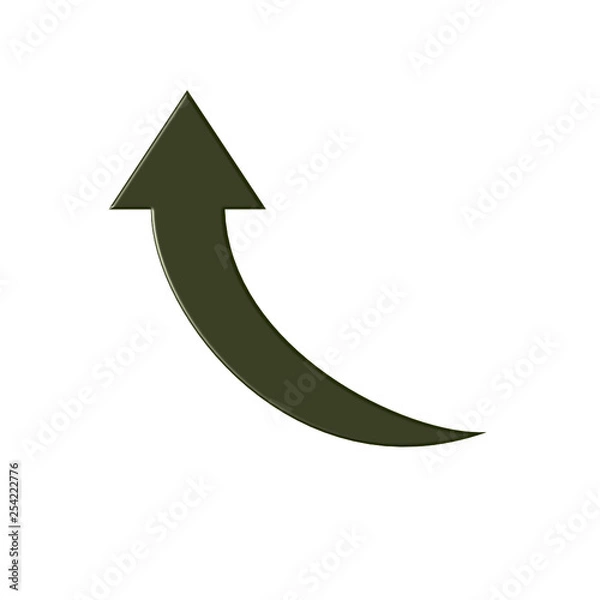 Fototapeta strzałka ikona