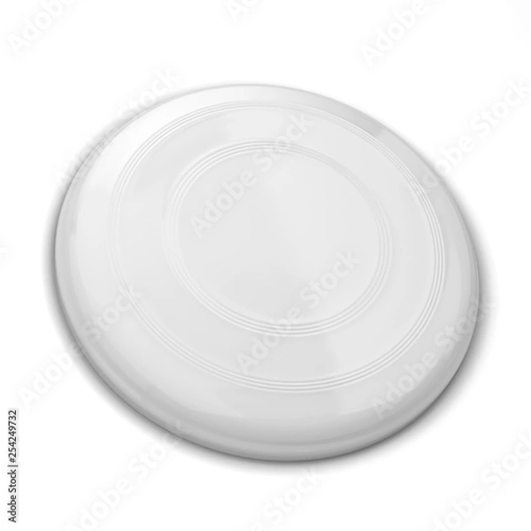 Fototapeta Blank frisbee mockup