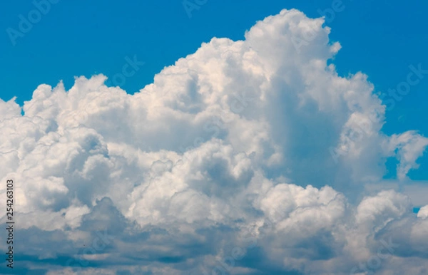 Fototapeta blue sky with clouds