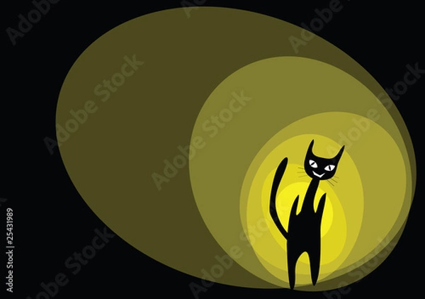 Fototapeta cat cartoon