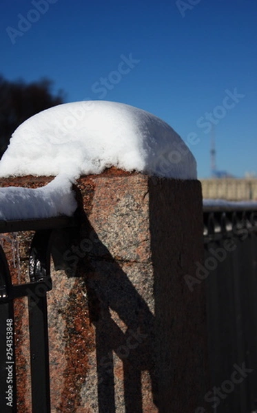 Obraz bridge in winter1