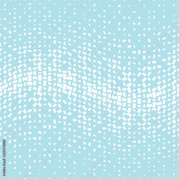 Fototapeta halftone geometric border pattern vector