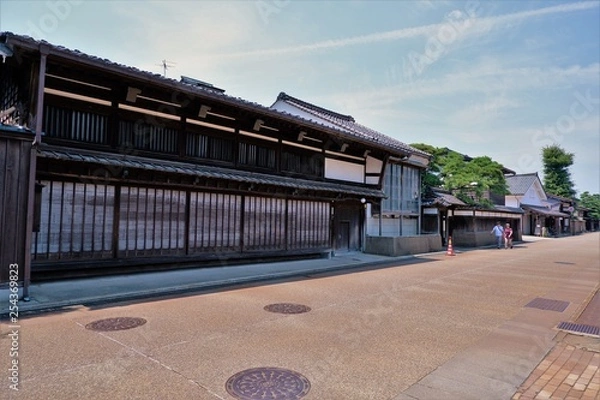 Obraz 岩瀬の町並み