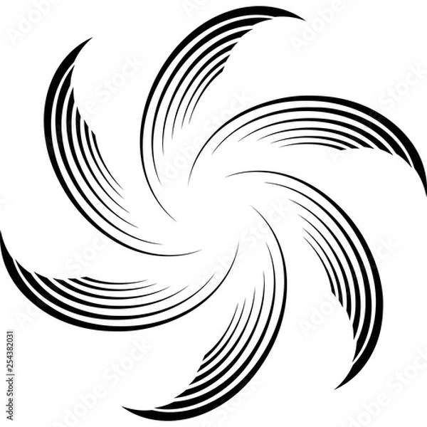 Fototapeta 渦巻き　水流 　風