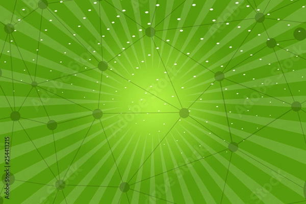 Fototapeta abstract, blue, green, design, pattern, illustration, wallpaper, technology, light, digital, art, texture, business, data, graphic, futuristic, color, backdrop, grid, motion, web, backgrounds, curve