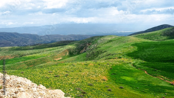 Obraz Green hills in Israel
