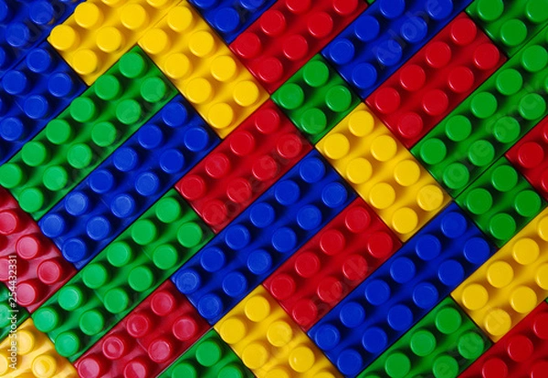 Fototapeta blocks multicolor background