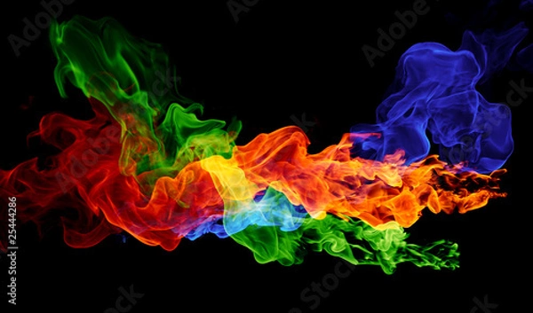 Obraz color fire