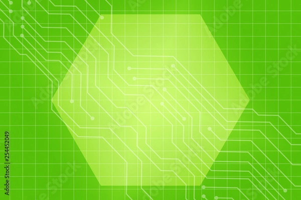 Fototapeta abstract, green, design, wave, wallpaper, line, art, blue, illustration, light, pattern, backdrop, texture, waves, gradient, curve, graphic, artistic, lines, yellow, digital, nature, color, vector