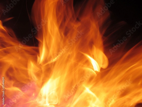 Obraz fire flame