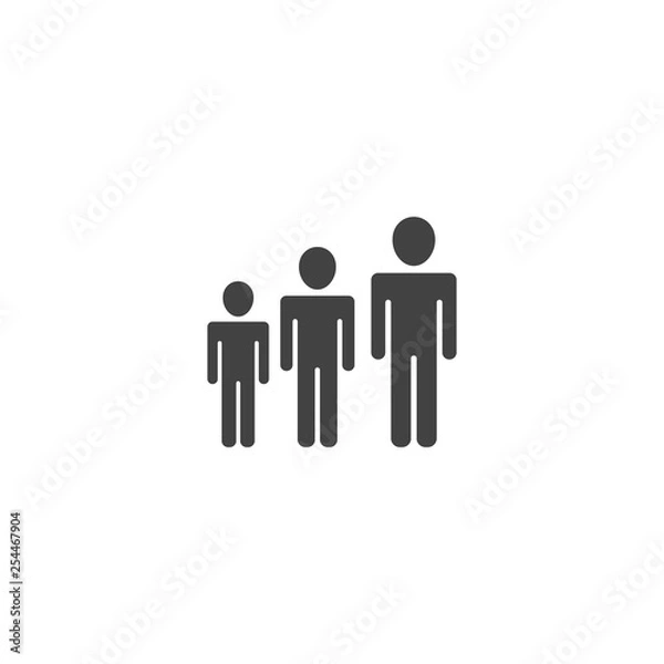 Fototapeta People vector icon