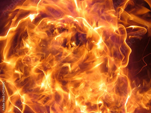 Obraz Płomień mocy