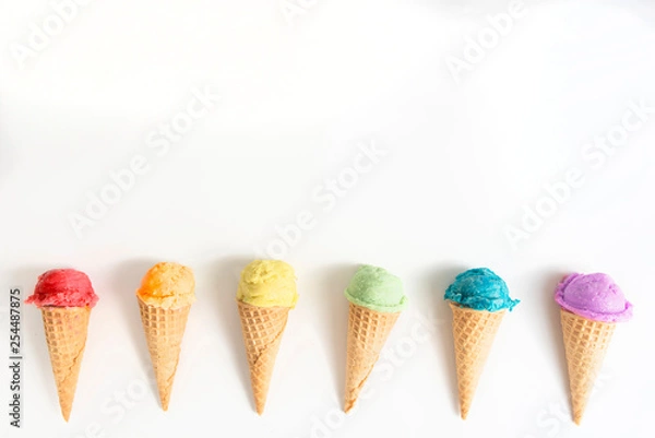 Obraz Ice cream for lgbt party