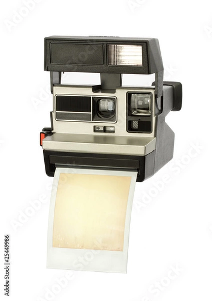 Fototapeta Instant camera