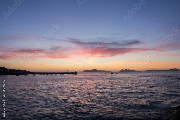 Obraz Islas Cíes al Atardecer