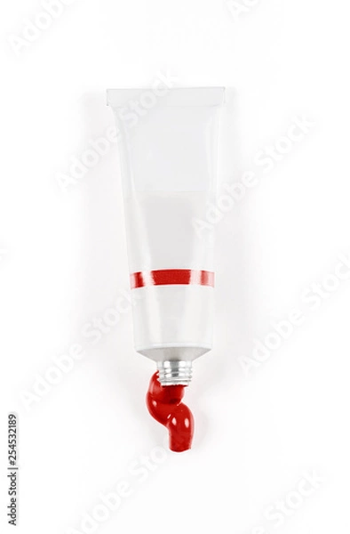 Obraz Red Paint Tube