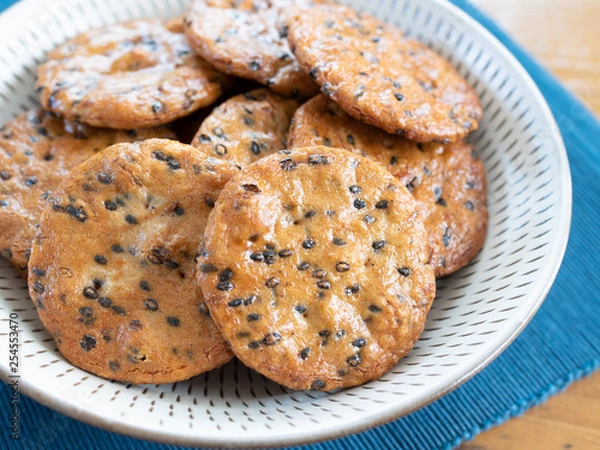 Fototapeta ごま煎餅