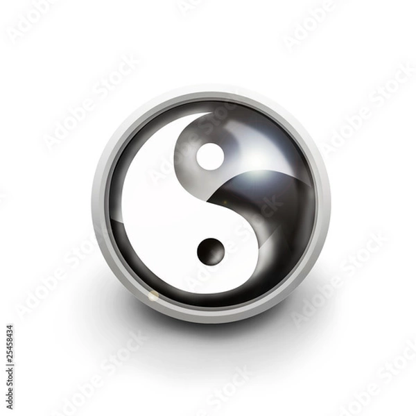 Obraz Yin yang symbol