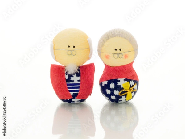 Fototapeta 老夫婦 お年寄り