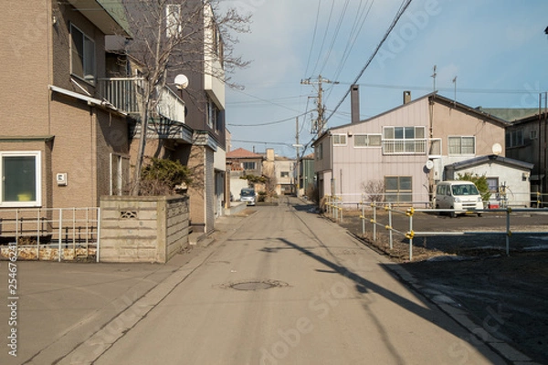 Fototapeta 古い住宅街