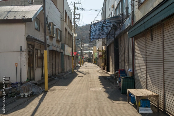 Obraz シャッター街