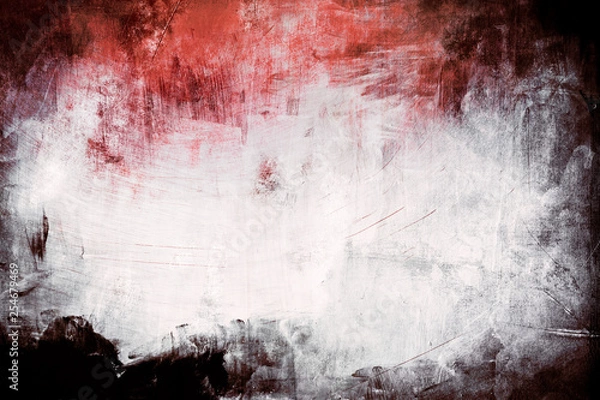 Fototapeta czerwone tło grunge z tłem reflektorów