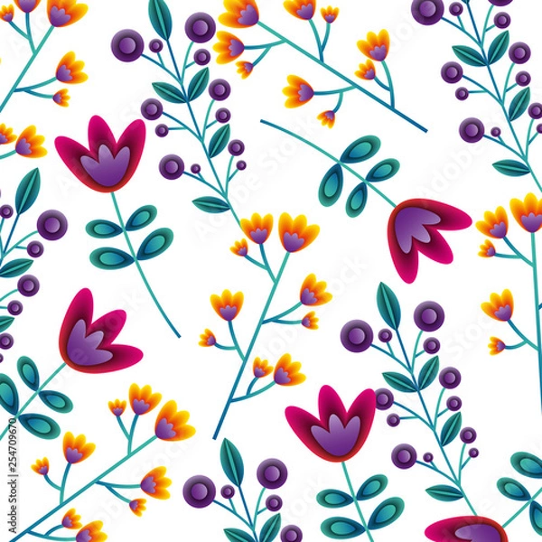 Obraz Spring floral background