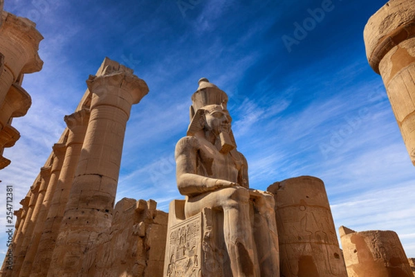 Obraz Karnak temple in Luxor, Egypt