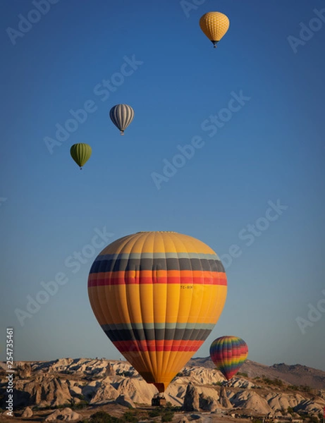 Obraz Cappadocia Balloons and Landscapes